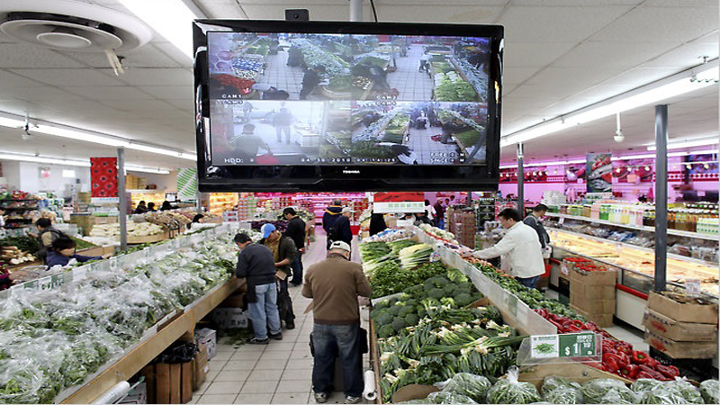 lắp đặt camera giám sát chi siêu thị, cửa hàng