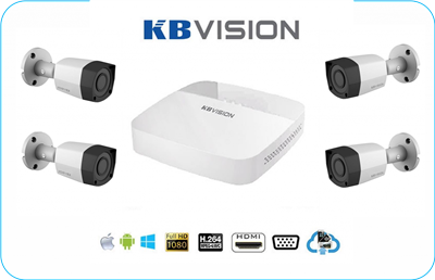 Hệ thống lắp đặt camera Kbvision