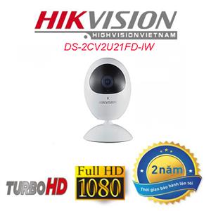DS-2CV2U21FD-IW Camera wifi không dây CUBE HIkvision Full HD